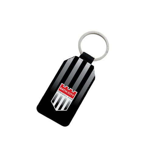 Bath City Key Ring - Leather Fob