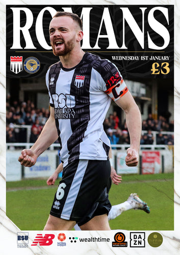 Matchday Programme v Farnborough - Wednesday 1 January 2025