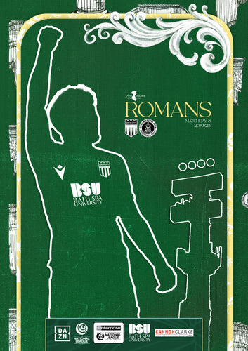 Matchday Programme v Chelmsford City - Saturday 20 September 2025