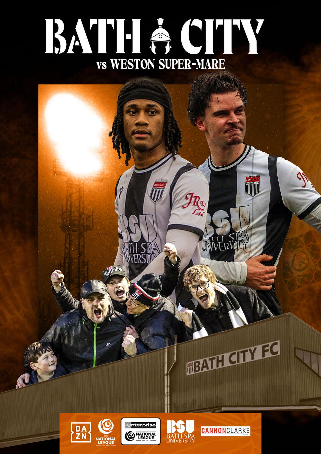 Matchday Programme v Weston-super-Mare -Tuesday 24 February 2026